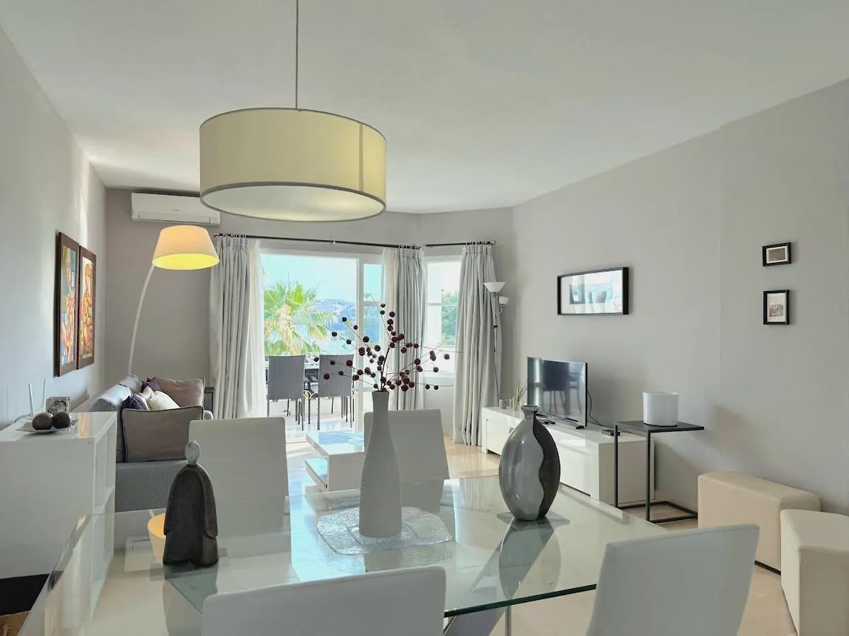 Gran Terraza Soleada Con Piscina En Mijas Golf Appartement Santa Fe de los Boliches