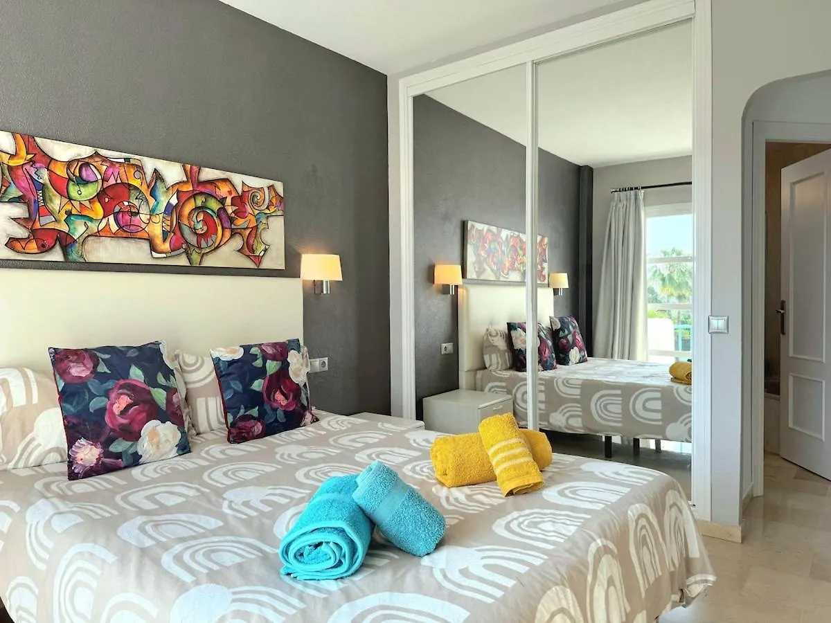 Gran Terraza Soleada Con Piscina En Mijas Golf Appartement Santa Fe de los Boliches