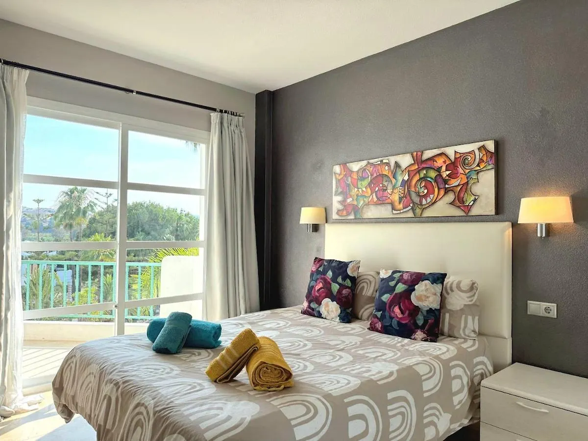 Gran Terraza Soleada Con Piscina En Mijas Golf Appartement Santa Fe de los Boliches 0*,
