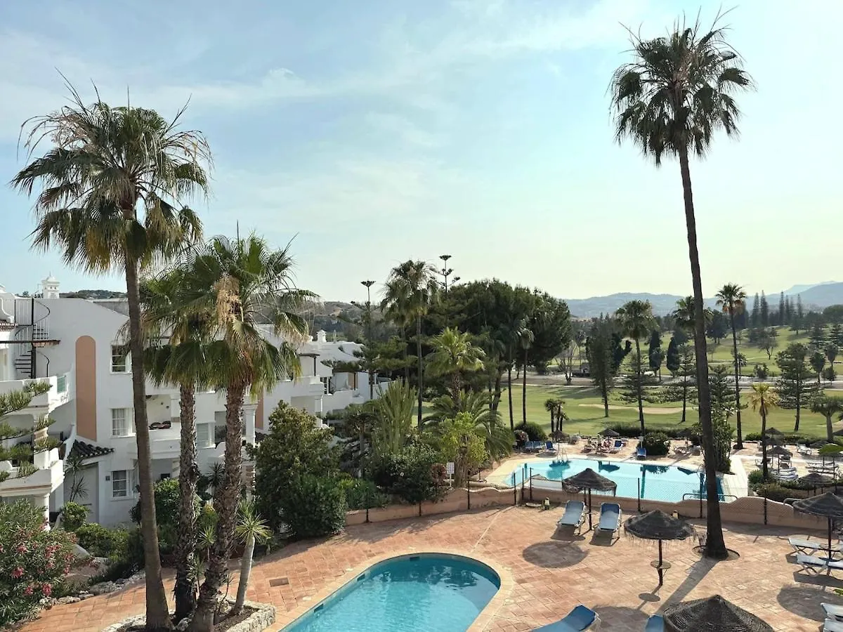 Gran Terraza Soleada Con Piscina En Mijas Golf Appartement Santa Fe de los Boliches